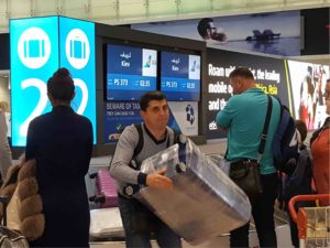 Suitcase Pick up at Dubai Airport Arrivals