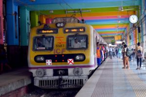 Train Arrival - Mumbai Hamara Station, India