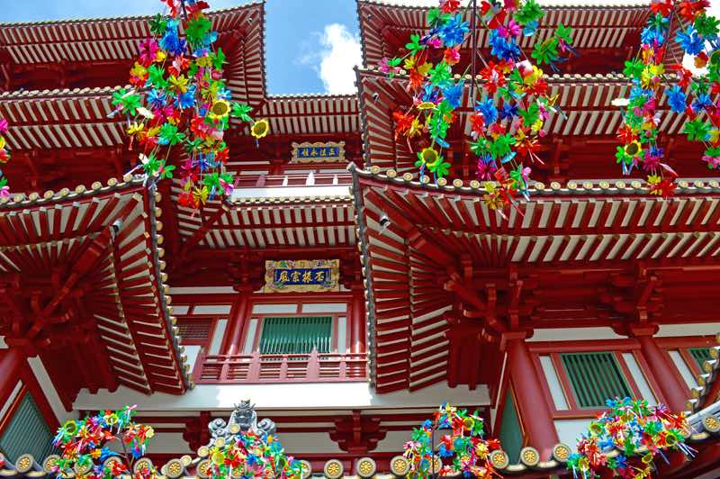 Buddha Tooth Relic Temple - Chinatown, Singapore