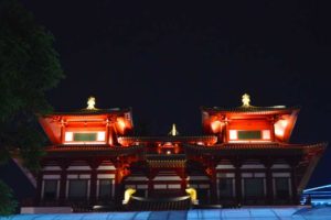 Buddha Tooth Relic Temple at Night - Chinatown, Singapore