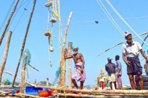 Fishermen of Kochi, India