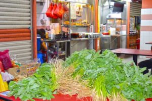 Fresh Ingredients for Street Food - Chinatown, Singapore