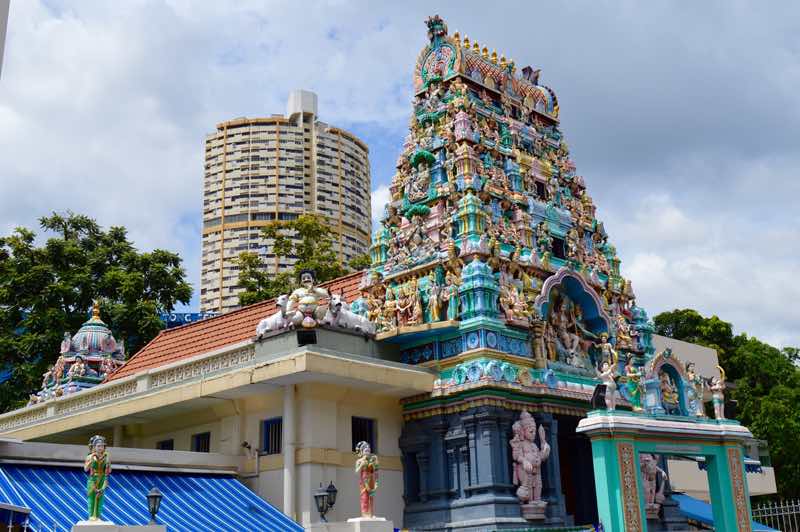 Hindu Temple - Chinatown, Singapore