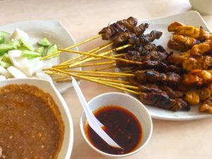 Beef & Chicken Satay - Satay Kajang HJ Samuri Food Stall
