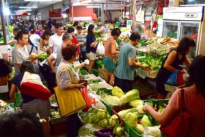 Vegetable Market - Chinatown, Singapore