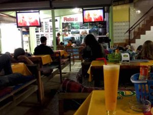 Chillin at a Friends Bar - Vang Vieng, Laos