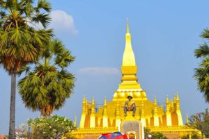 Pha That Luang Temple - Vientiane, Laos