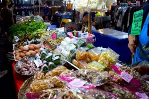 Stall at Saturday Night Market - Chiang Rai, Thailand