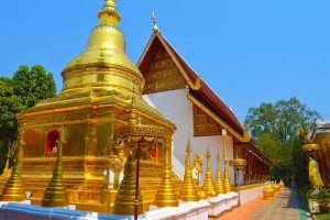 Temple Wat Phra Singha Gold - Chiang Rai, Thailand
