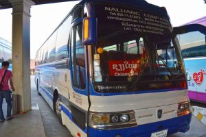 The Night Bus from Luang Prabang to Chiang Rai