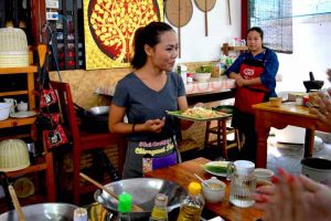 Chef Bow Makes It Look Easy - Chiang Mai Cooking School