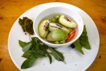 Green Curry Spices and Veggies - Chiang Mai, A cooking school