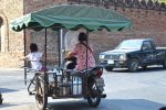 Little Girl on Tuk Tuk with Mother - Chiang Mai, Thailand