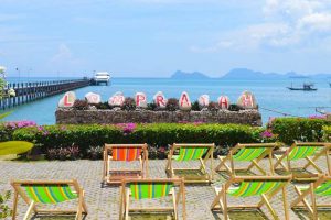 Beach and Relax Area - Lompraya Ferry Port, Chumpon
