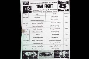 Muay Thai Boxing Program - Chiang Mai, Thailand