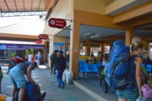 Arrival at the Bus Station - Chiang Mai