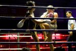 Swede Takes a Foot in her Face - Muay Thai Boxing, Chiang Mai