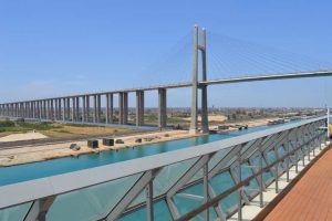 Mubarak Peace Bridge - Suez Canal Cruise - 0076