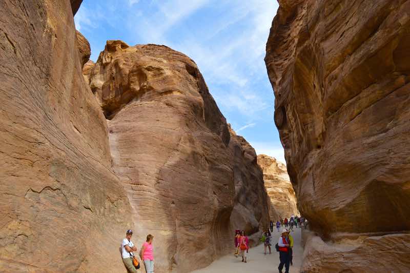Siq Path - Petra, Jordan