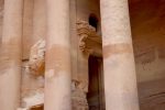 Treasury Pillars - Petra, Jordan