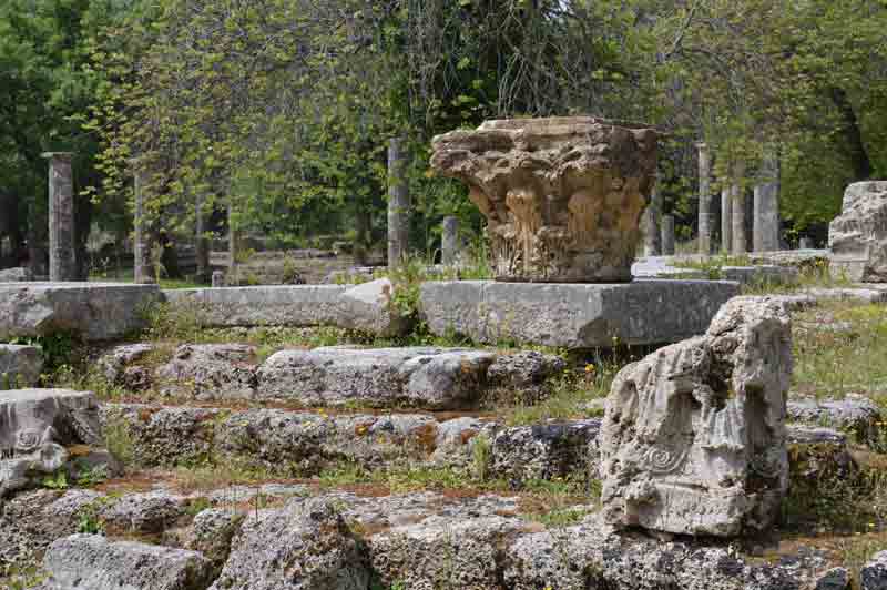 Column - Ruin, Olympia, Greece - Cruise - 0280