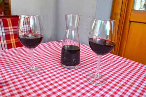 House Wine at Trattoria Portofino - Italian Restaurant, Berlin - Review