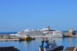 Luxury Cruise Ship Ponant in Civitavecchia - Port of Rome