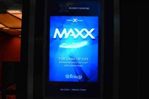 Maxx Sign at Theatre Entrance - Celebrity Reflection Cruise - 0066