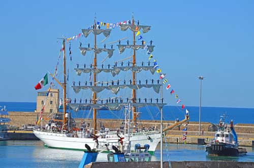 Mexican Sail Ship - Civitavecchia, Port of Rome