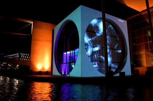 Movie Projection at the Bundestag - Berlin Spree Night Tour -0098