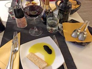 Oil, Balsamic Vinegar & Bread - Il Boccone d'Oro, Civitavecchia - Port of Rome