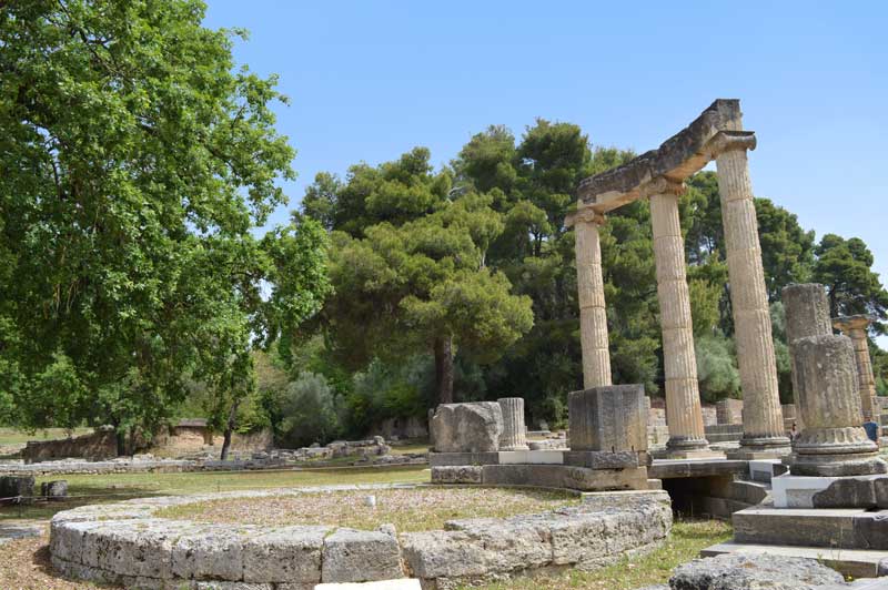 Prytaneion, Seat of Government - Olympia, Greece - Cruise - 0285