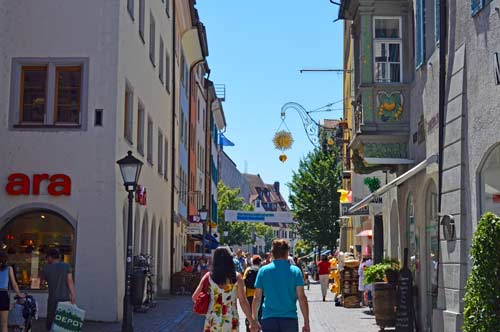 Shopping in Old Town Konstanz, Germany -0052