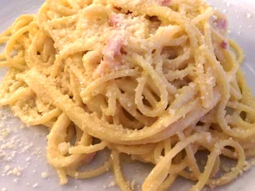 Spaghetti Carbonara - Il Boccono d'Oro, Civitavecchia