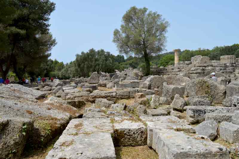 Temple of Zeus - Olympia, Greece - Cruise