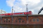Train on River Buildings - Berlin Spree River -0074