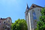 Zur Traube and Church - Konstanz, Germany - Baden Wuerttemberg -0130-(1)
