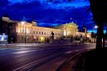 Austria Parliament - Night Lit, Vienna