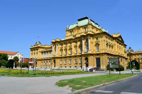 National Theater Croatia in Zagreb