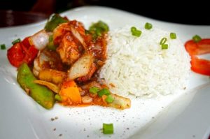 AceroLa Tamarind Spicy Shrimp Dish - Phu Quoc, Vietnam - Gia Thanh Guest House