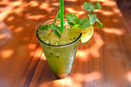 AceroLa Passion Fruit Mojito, Cool Tropical Drink - Gia Thanh Guest House, Phu Quoc, Vietnam