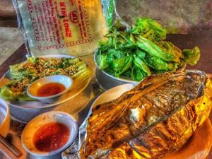Bbq Fish - Quan Oc Binh Dan 30k Restaurant - Phu Quoc