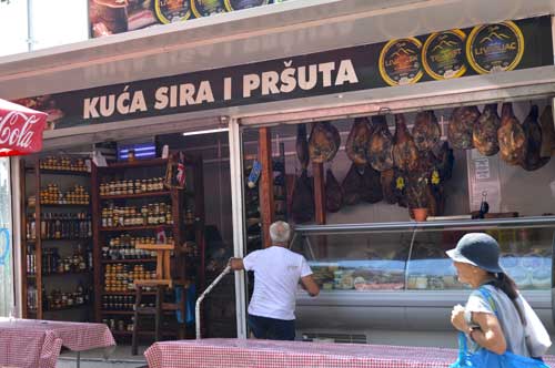 Meat Stall - Market - Split, Croatia