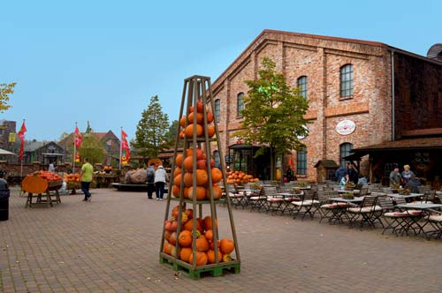 Pumpkins at Karls Bauernmarkt, Ruegen, Germany