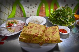 Seafood Hotpot Ingredients - Quan Oc Binh Dan 30k Restaurant, Phu Quoc