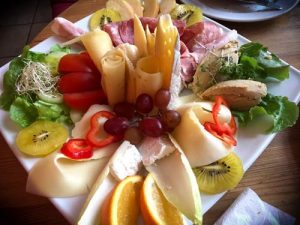 Café Tasso - Meat, Cheese and Fruit Platter - Berlin
