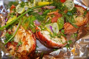 Grilled Lobster - Alhalaka Fish Restaurant - Hurghada, Egypt
