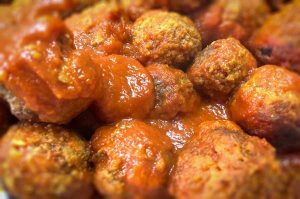 Polpette al Sugo - Puglia Meatballs - La Bruschetta, Konstanz-Italian-Specialties