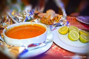 Red Curry Rice Sauce - Alhalaka Restaurant, Hurghada