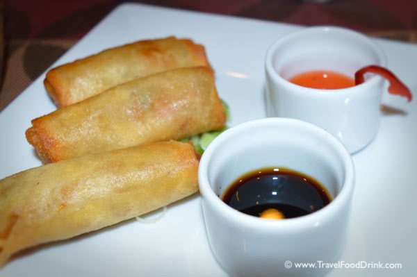 Poh Pia Thord, Deep Fried Spring Rolls - Serenity Hotels Specialty Restaurant Sayonara, Egypt